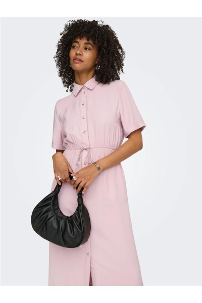 Vestido camisero Only Laris de manga corta