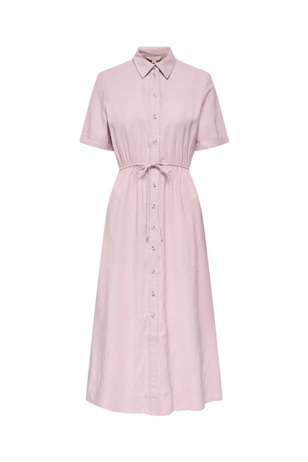 Vestido camisero Only Laris de manga...