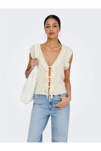 Top Only Nelly con escote pico