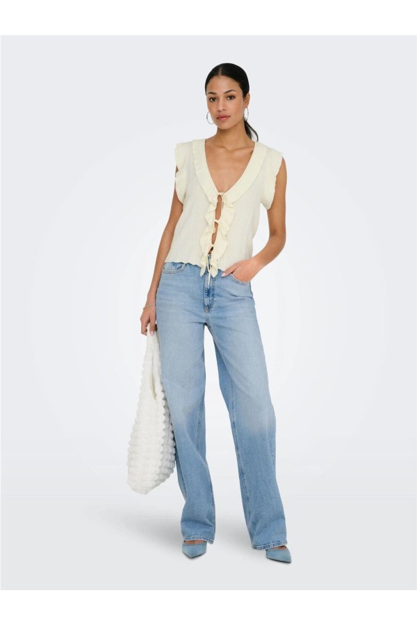 Top Only Nelly con escote pico 2