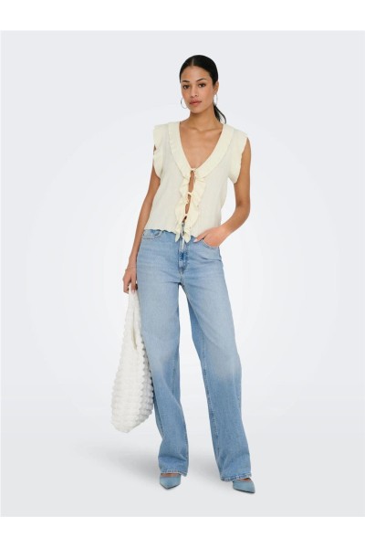 Top Only Nelly con escote pico