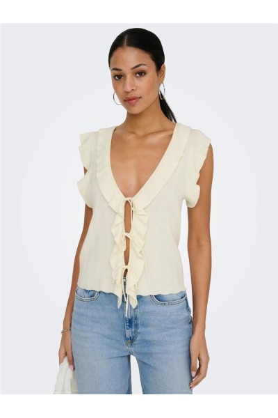 Top Only Nelly con escote pico