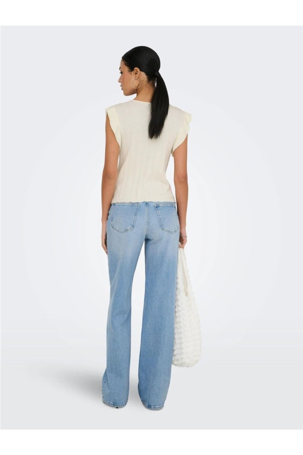 Top Only Nelly con escote pico