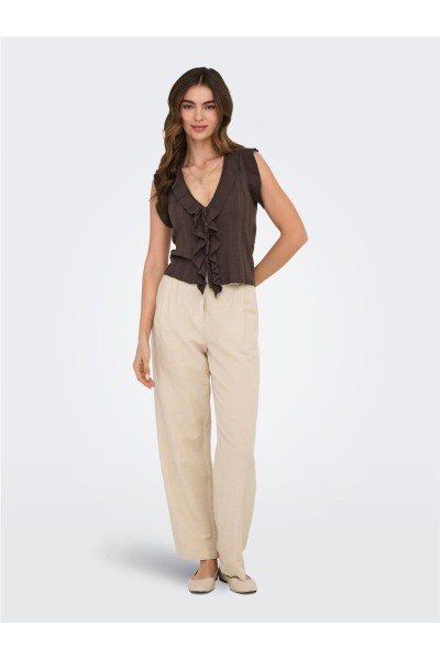 Top Only Nelly con escote pico