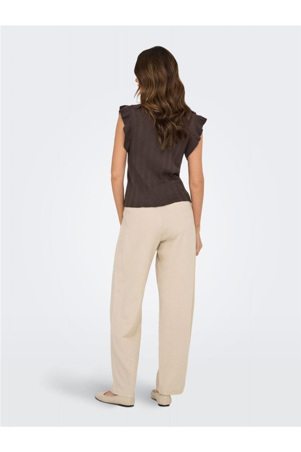 Top Only Nelly con escote pico