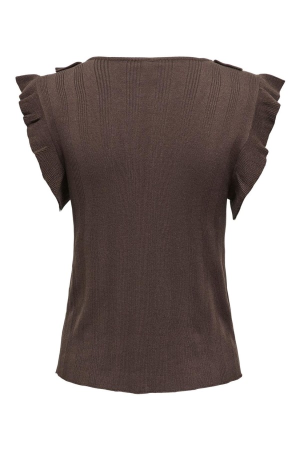 Top Only Nelly con escote pico