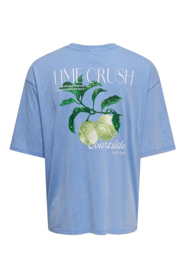 Camiseta Only Shania con dibujo en la...