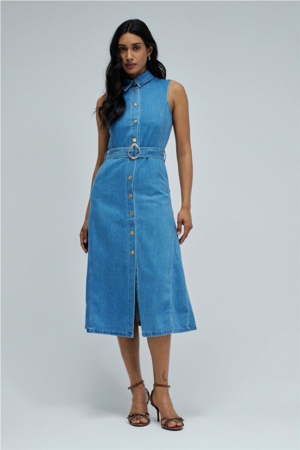 Vestido Salsa en lightdenim