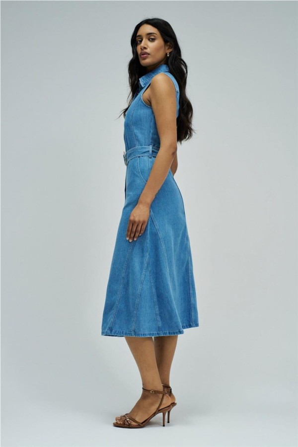 Vestido Salsa en lightdenim 2