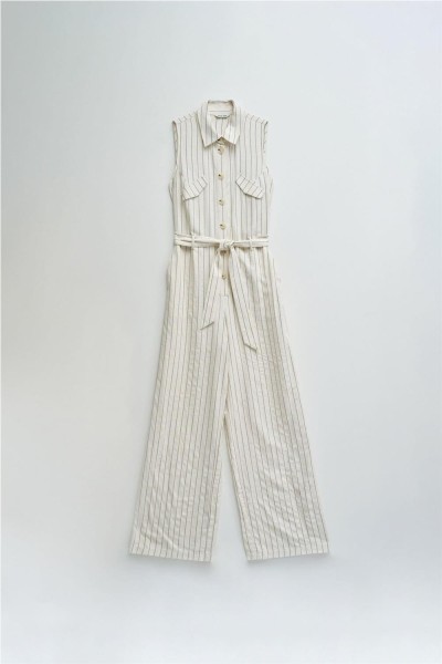 Mono Salsa de rayas con lino