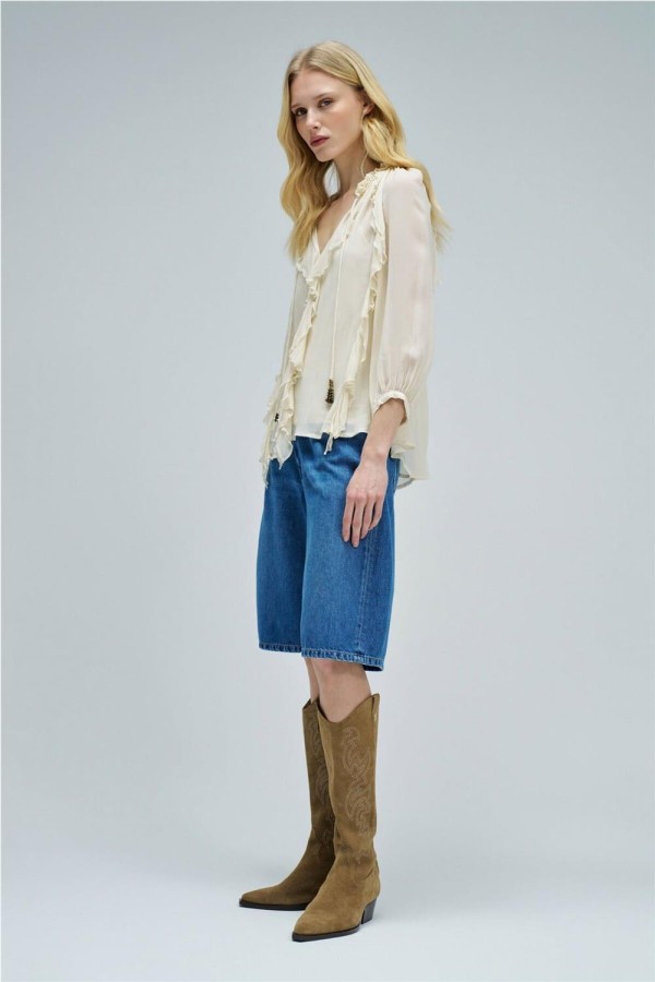 Blusa Salsa con volantes