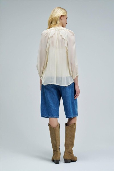 Blusa Salsa con volantes