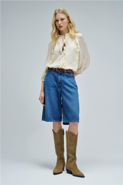 Blusa Salsa con volantes