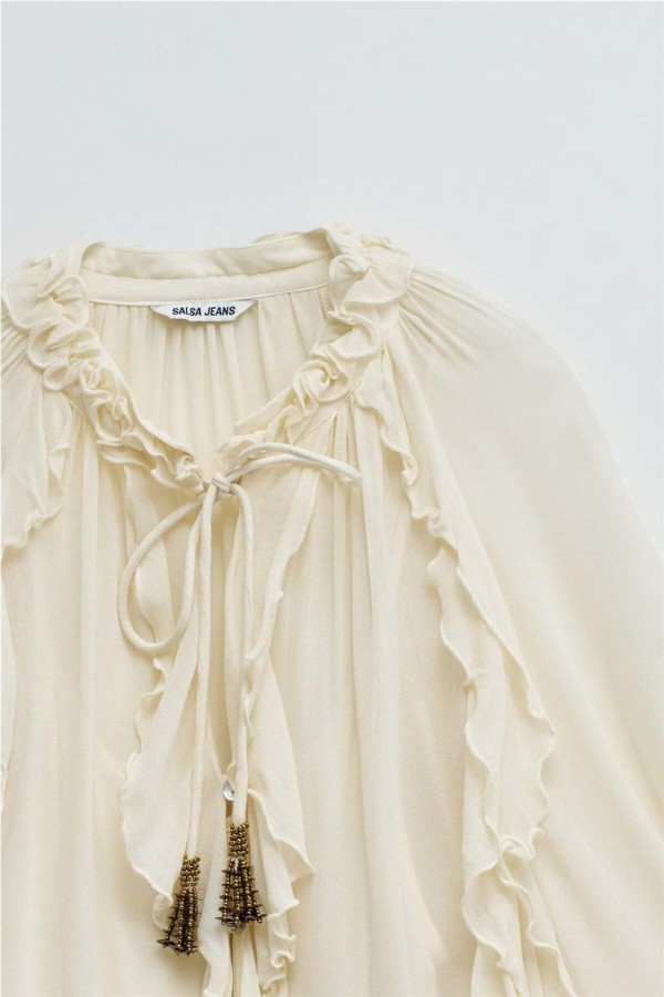 Blusa Salsa con volantes