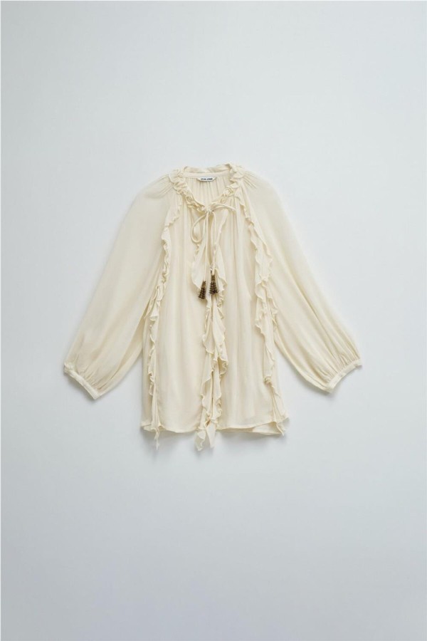 Blusa Salsa con volantes