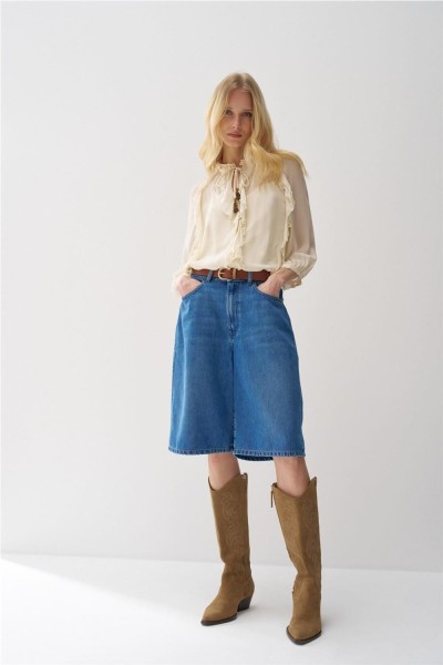 Blusa Salsa con volantes