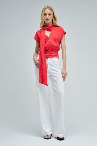 Blusa Salsa en lightdenim