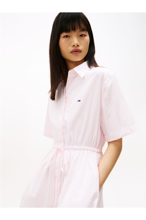 Vestido camisero Tommy Jeans de...