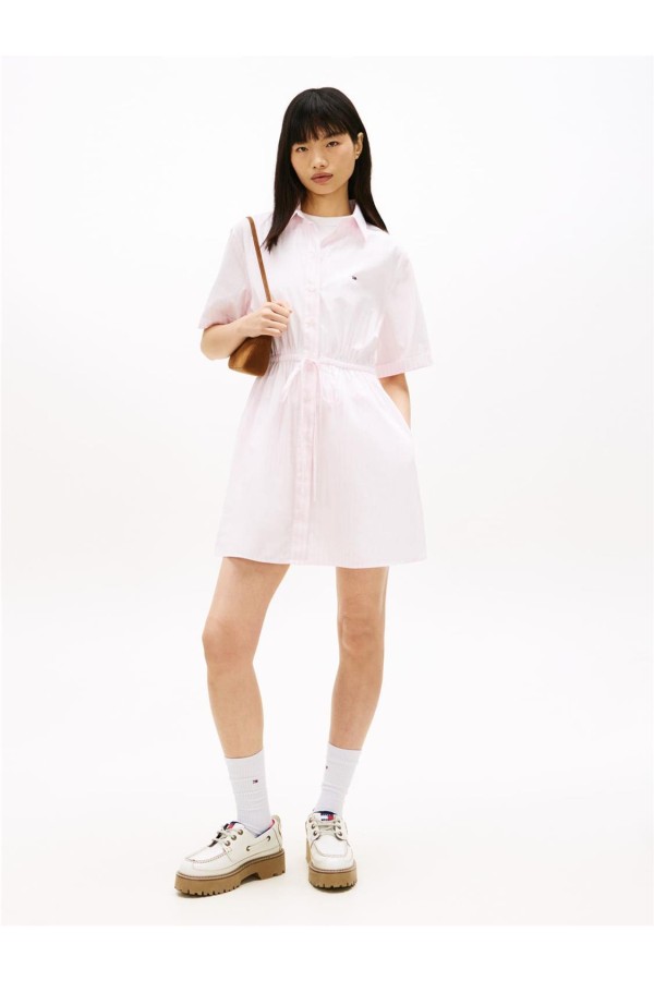 Vestido camisero Tommy Jeans de...