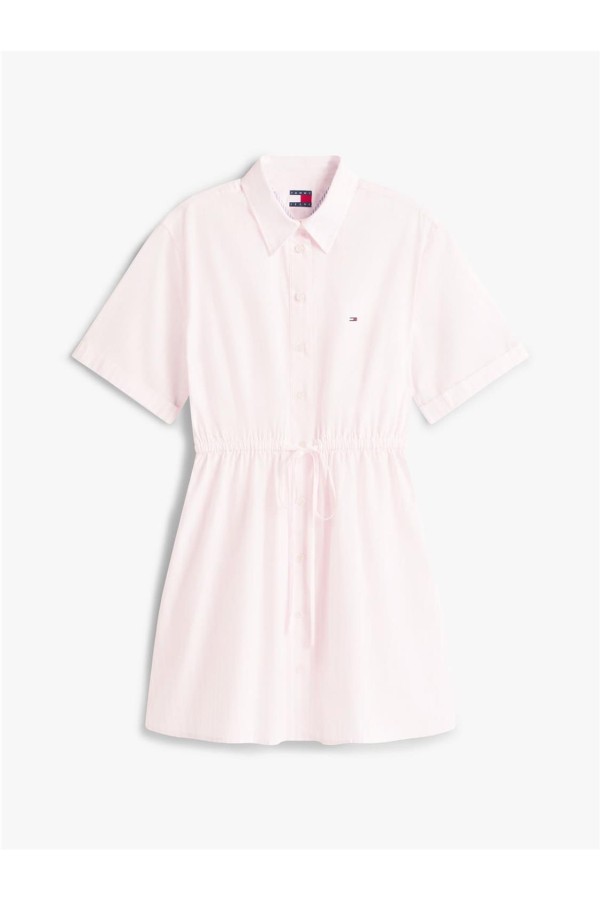 Vestido camisero Tommy Jeans de...