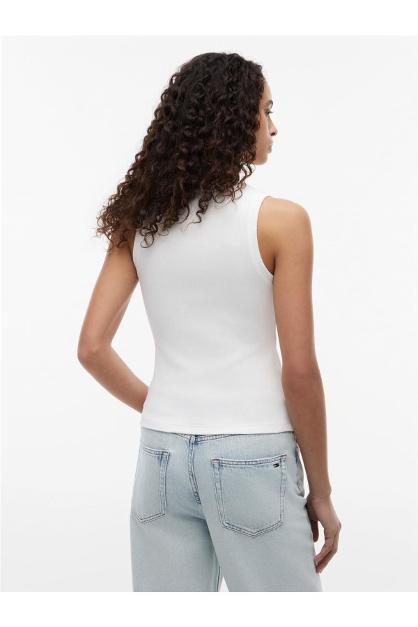 Camiseta Tommy Jeans slim acanalada...