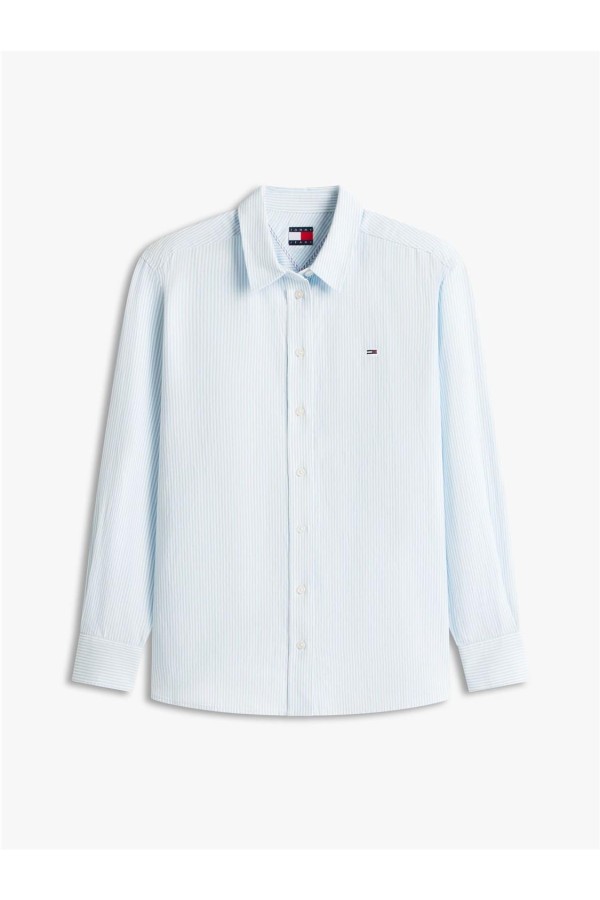 Camisa Tommy Jeans de corte amplio