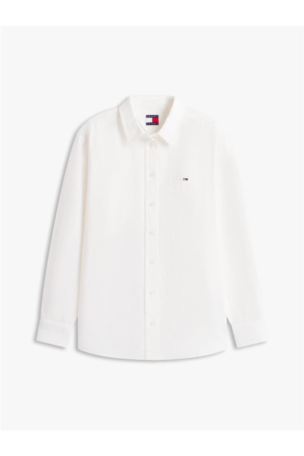 Camisa Tommy Jeans de corte amplio