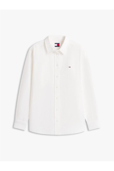 Camisa Tommy Jeans de corte amplio