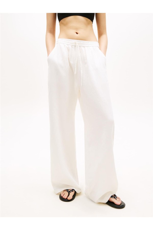 Pantalón Tommy Jeans de lino 2
