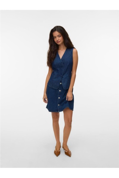 Chaleco Vero Moda Vita en tejido denim