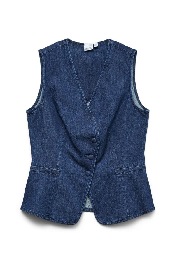 Chaleco Vero Moda Vita en tejido denim