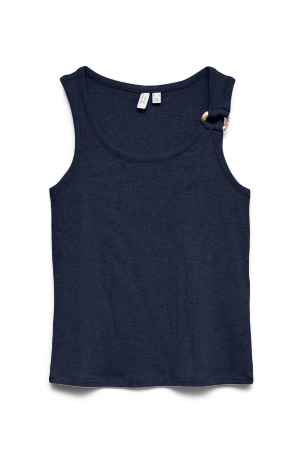 Top Vero Moda Kiki de cuello redondo