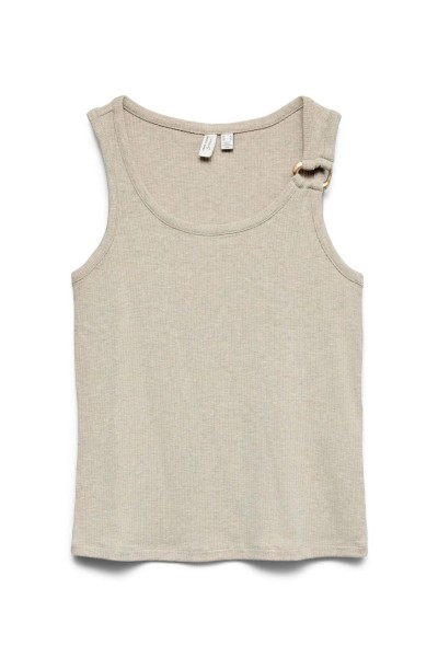 Top Vero Moda Kiki de cuello redondo