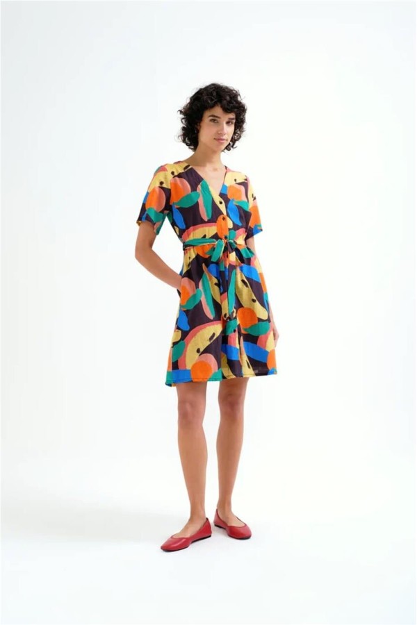 Vestido corto Compañía Fantástica con...