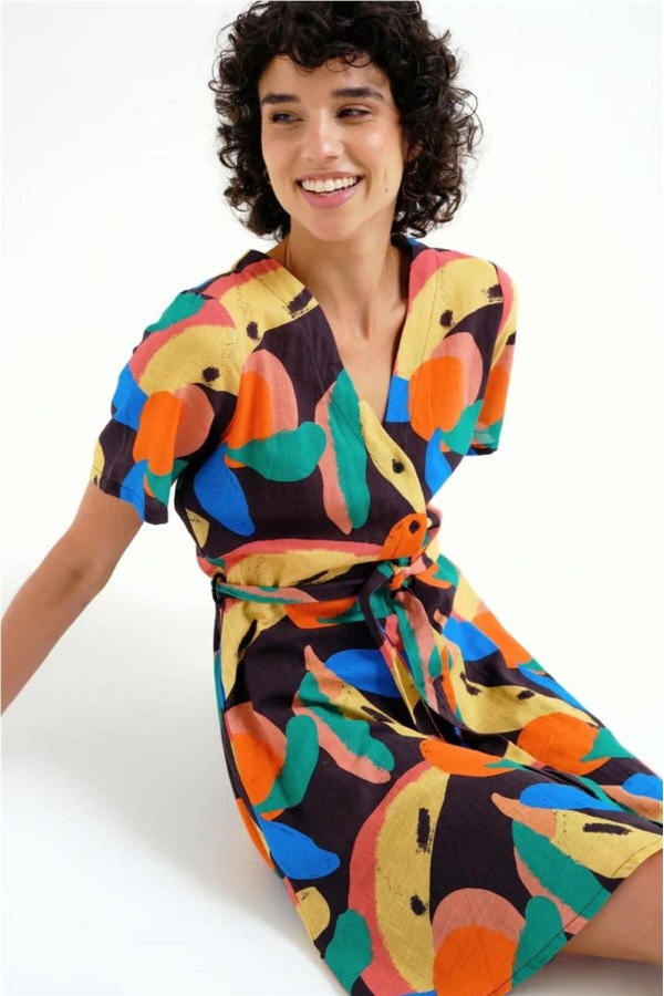 Vestido corto Compañía Fantástica con...