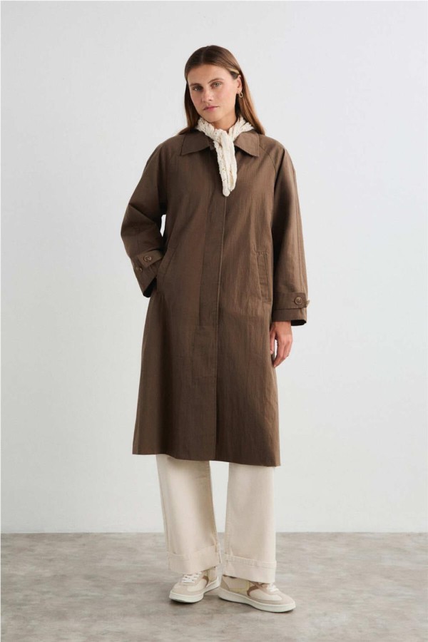 Gabardina midi Mus & Bombon Aelia...