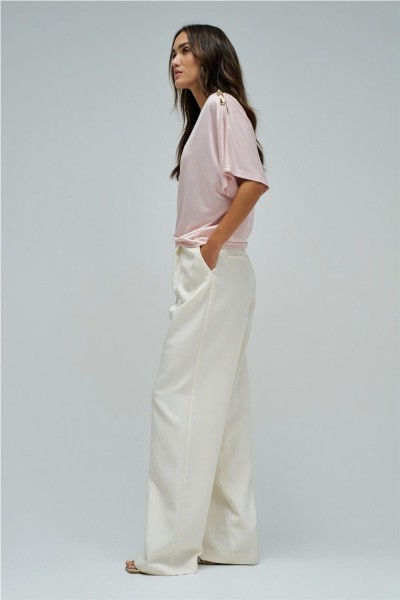 Camiseta Salsa asimétrica con brillo