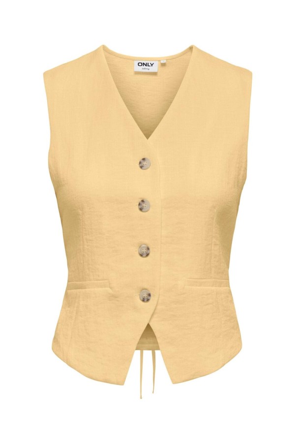 ONLITA LINEN LOOK WAISTCOAT