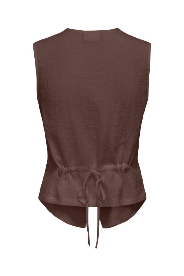 ONLITA LINEN LOOK WAISTCOAT