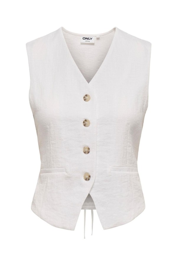 ONLITA LINEN LOOK WAISTCOAT