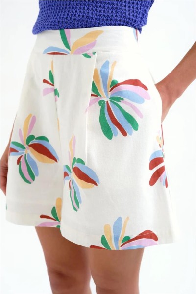 Shorts Compañía Fantástica con estampado Monarda