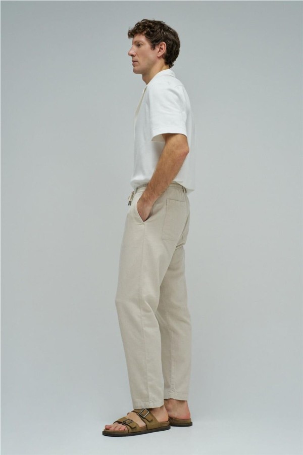 Pnatalón Salsa joggers con lino 2