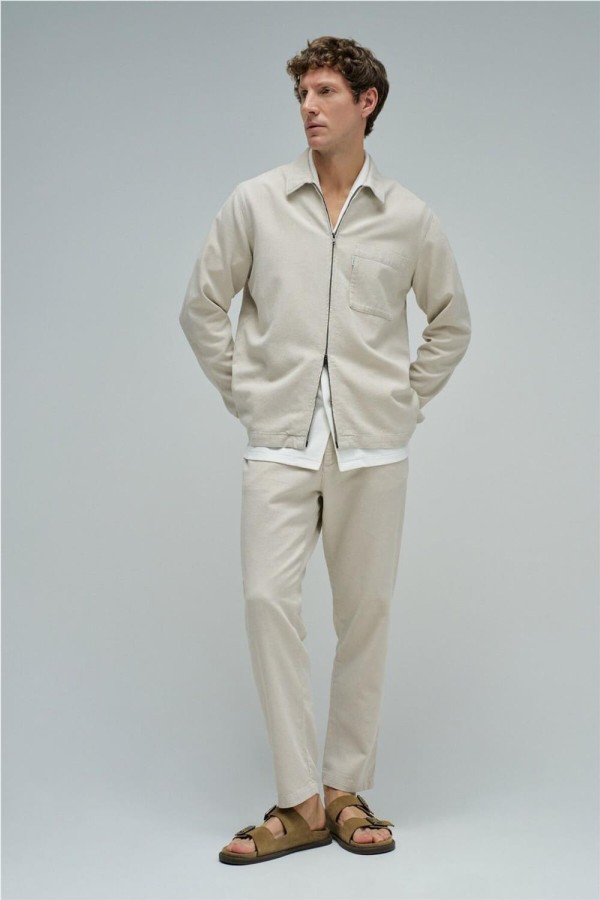 Pnatalón Salsa joggers con lino