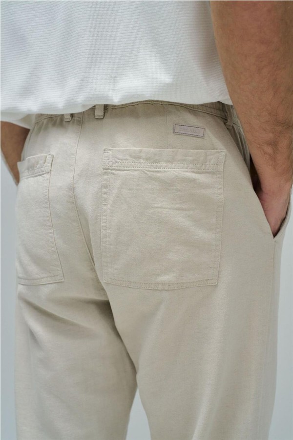 Pnatalón Salsa joggers con lino