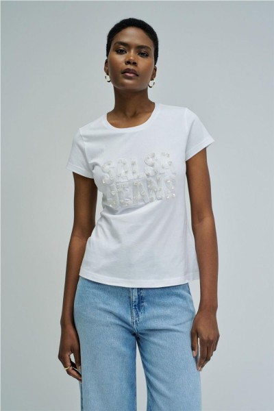 Camiseta Salsa con branding