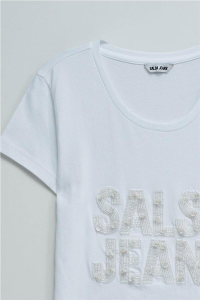 Camiseta Salsa con branding