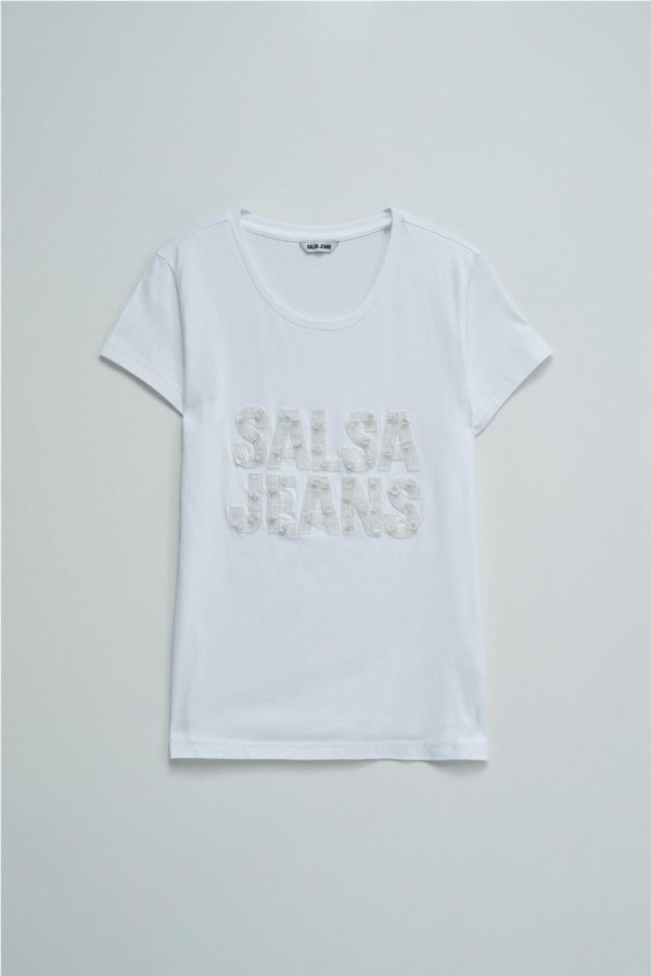 Camiseta Salsa con branding