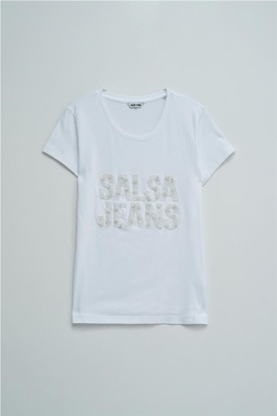 Camiseta Salsa con branding