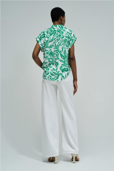 Camisa Salsa con patrón floral