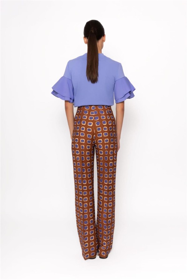 Pantalón Arggido de corte recto